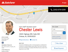 Tablet Screenshot of chesterlewis.com